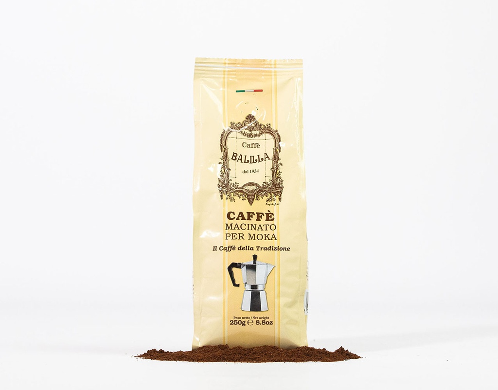 ABATE - Caffè macinato per moka - 200g - Fattorie Del Sud