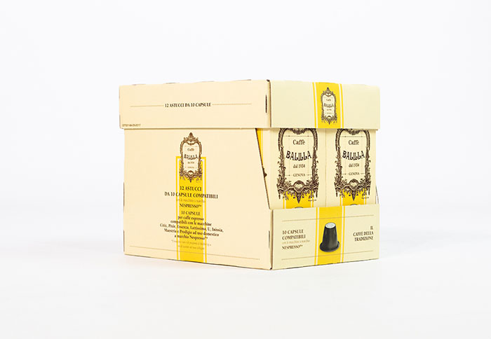 Nespresso®-kompatible Kapseln (Schachtel mit 120 Kapseln)