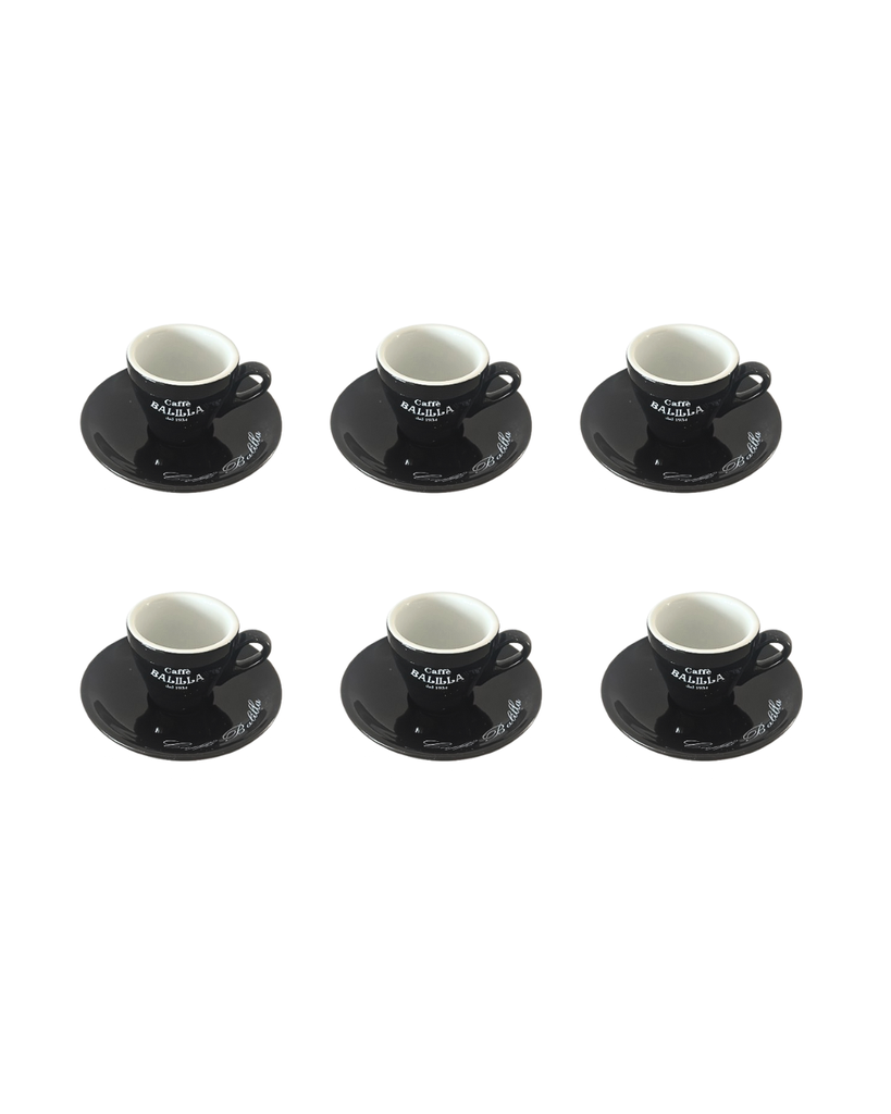 Set 6 tazzine caffè e piattino bianco BALILLA (copia)