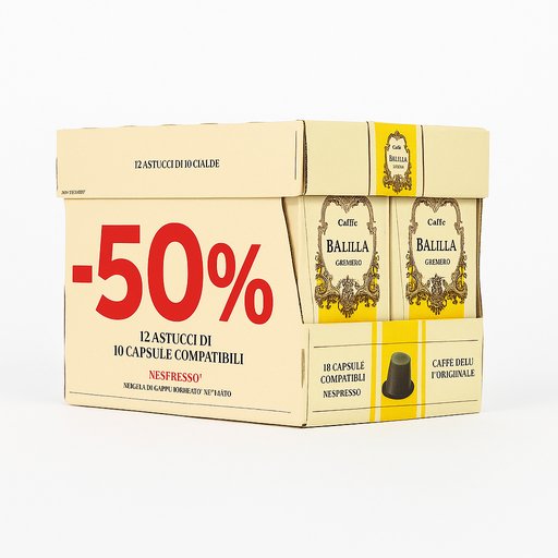 Capsule compatibili Nespresso® (scatola da 120 capsule) (copia)